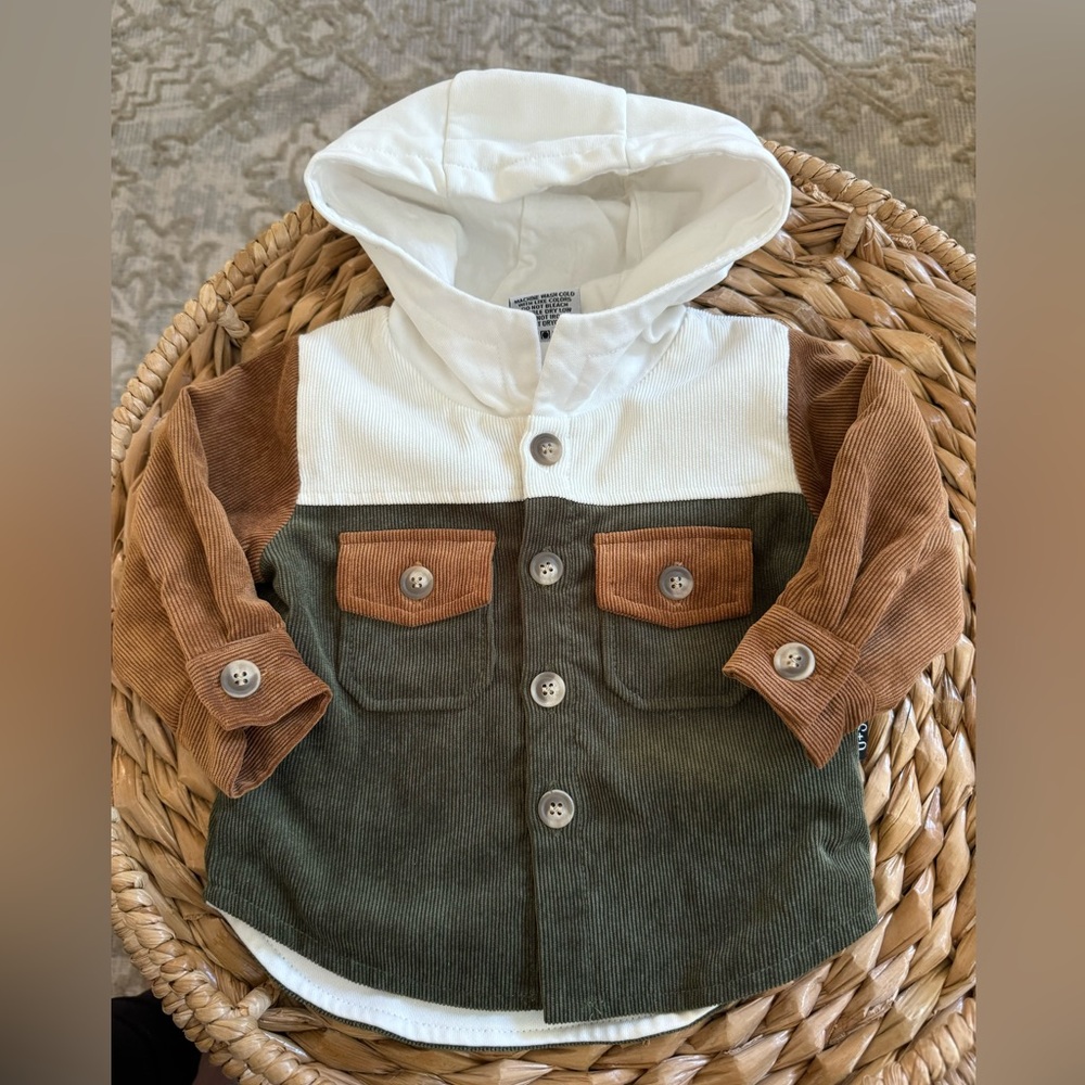 Olive and Scout Jacket, 3-6m